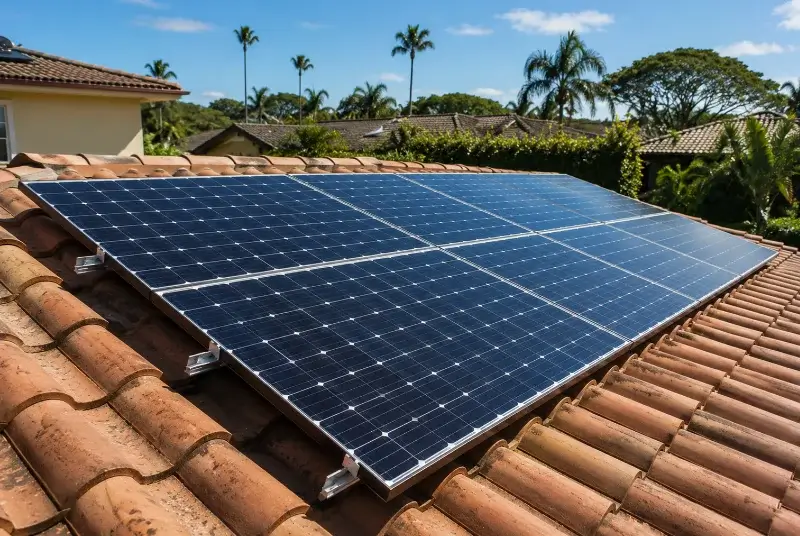 Installation de panneaux solaires à Pissotte